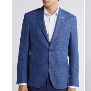 Ted Baker Tampa Slim Fit Wool & Linen Sport Coat